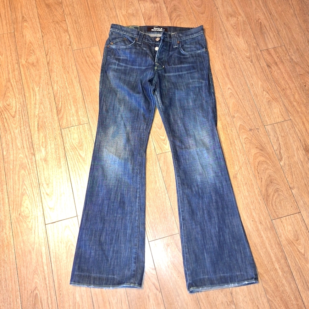 Rock & Republic 1990's Y2K, Denim Jean 34 Waist, Cut#001681